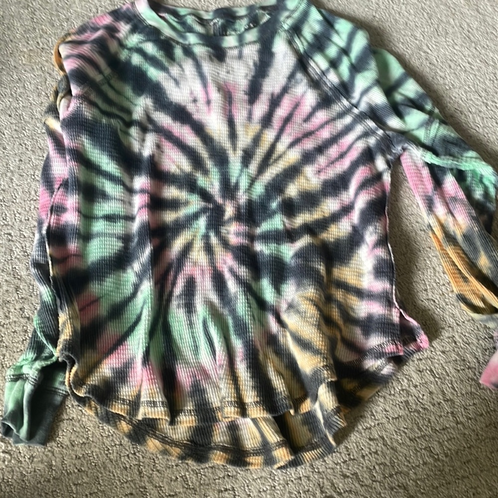Long sleeve shirt tie dye women’s s